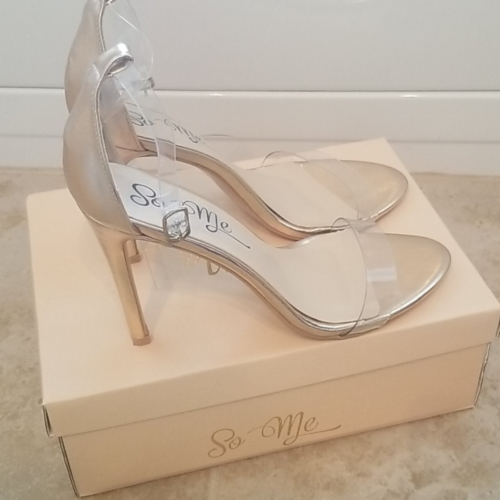 Rose gold heels